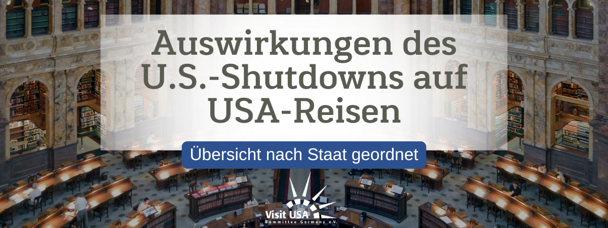 Auswirkungen des U.S.-Shutdowns auf USA-Reisen