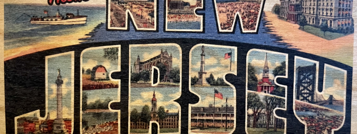 New Jersey Postkarte