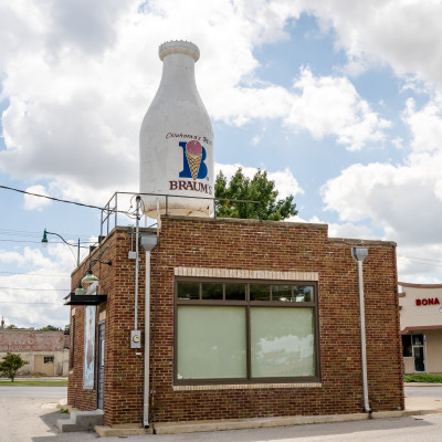 Milk Bottle, Route 66  | Milk Bottle, Route 66 |   – provided by Visit Oklahoma City