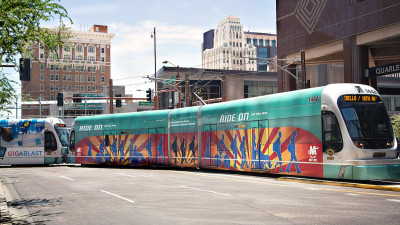 Phoenix Valley Metro Rail  – provided by Visit Phoenix