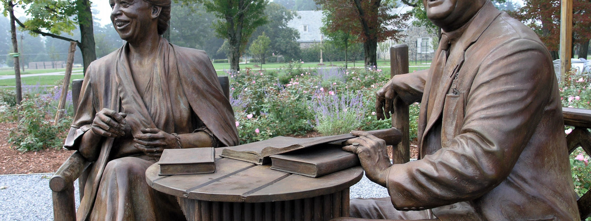Neue Ausstellung in Franklin D. Roosevelt Präsidentenbibliothek in Hyde Park, NY