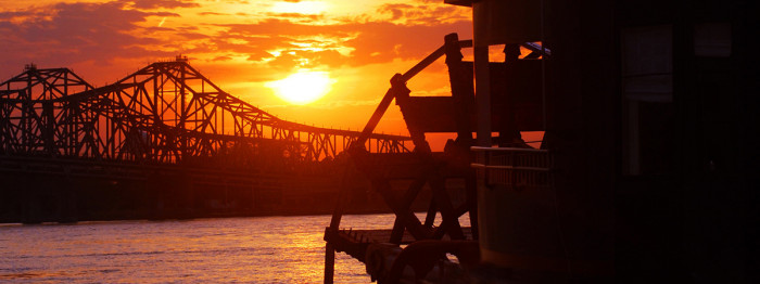 Schaufelraddampfer auf dem Mississippi in Natchez  – provided by Mississippi