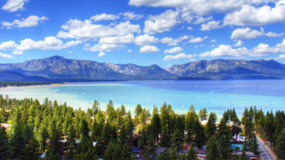 Blick auf den Lake Tahoe  – provided by California Partners