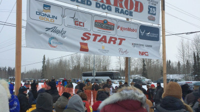 Start of the 2015 Iditarod in Fairbanks, Alaska  – Photo courtesy of Kasey Gillam/Explore Fairbanks
