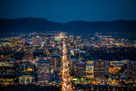 Phoenix - Central Avenue at night  | Phoenix - Central Avenue at night |   – Visit Phoenix-photo by dspaz.com