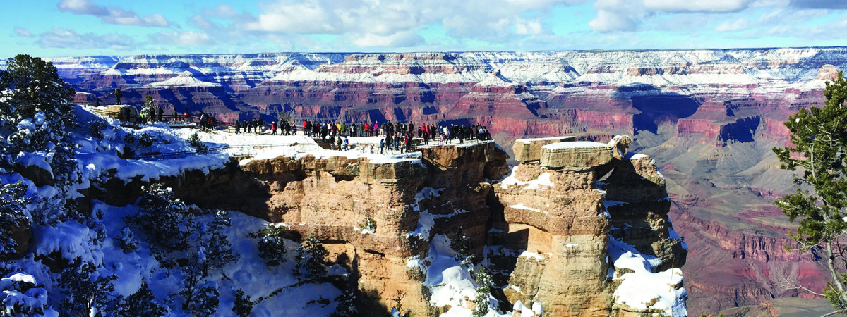 Grand Canyon Nationalpark - South Rim im Winter