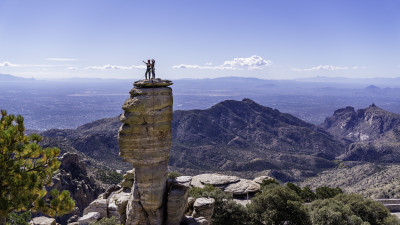 Bergsteiger auf dem Mount Lemmon nördlich von Tucson  – provided by Visit Tucson