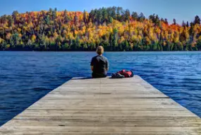 Fall colors at Mic Mac Lake in Tettegouche State Park, Minnesota  | Fall colors at Mic Mac Lake in Tettegouche State Park, Minnesota |   – Wayne Moran and Explore Minnesota Tourism