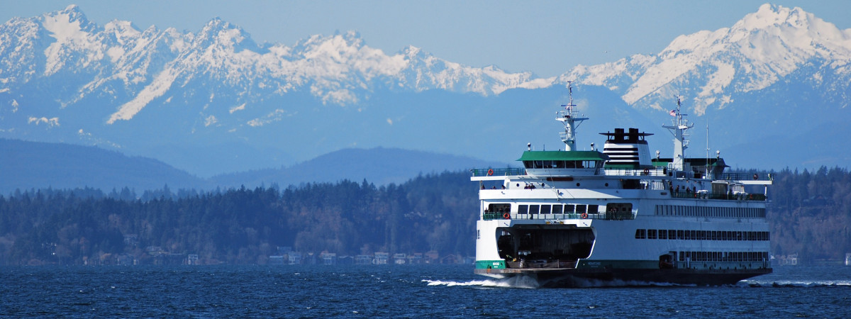 Auf dem Wasser in Washington State