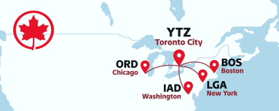 Hero Display Image   – provided by Air Canada