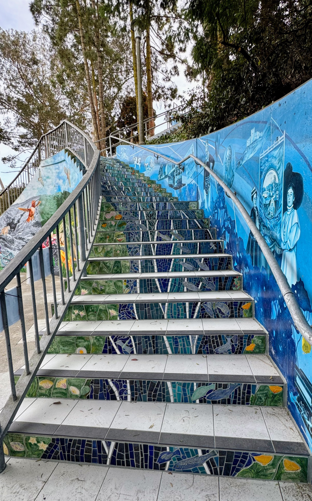 SF Stairway Month im Oktober: Treppenstufen als Kunstwerke