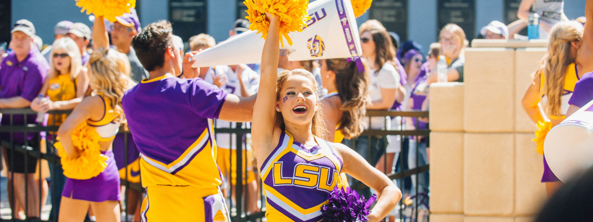 LSU Cheerleader