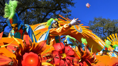 Paradewagen in New Orleans  – provided by New Orleans & Company