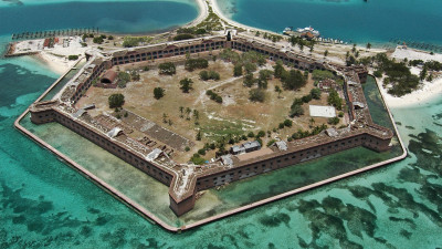 Try Tortugas National Park, Fort Jefferson  – provided by Andy Newman Florida Keys News Bureau