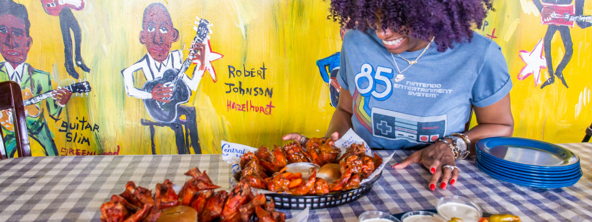 Wings bei Central BBQ