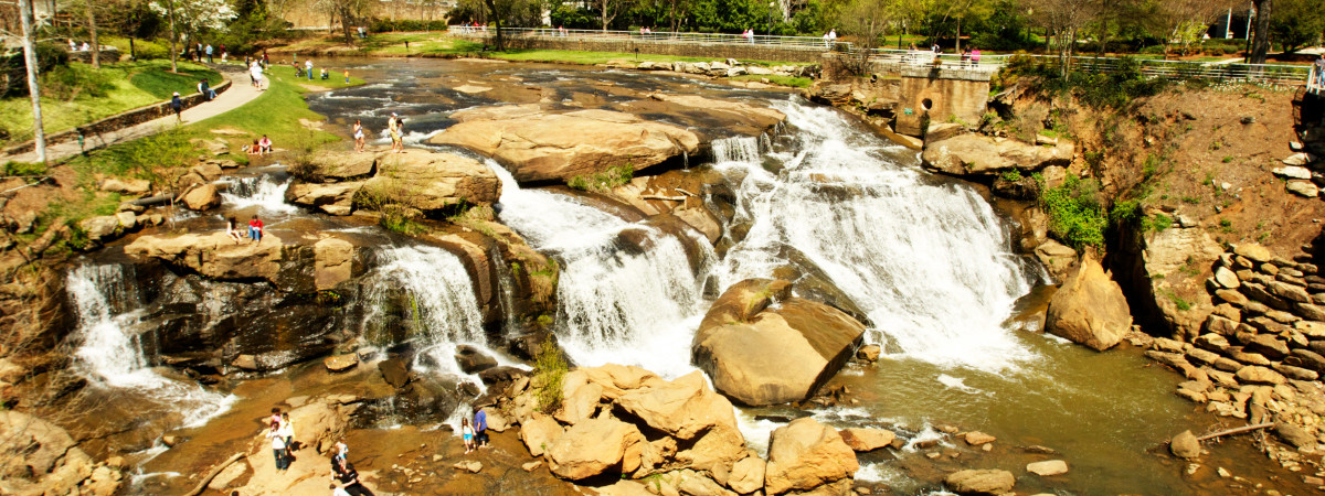 Greenville, Falls Park