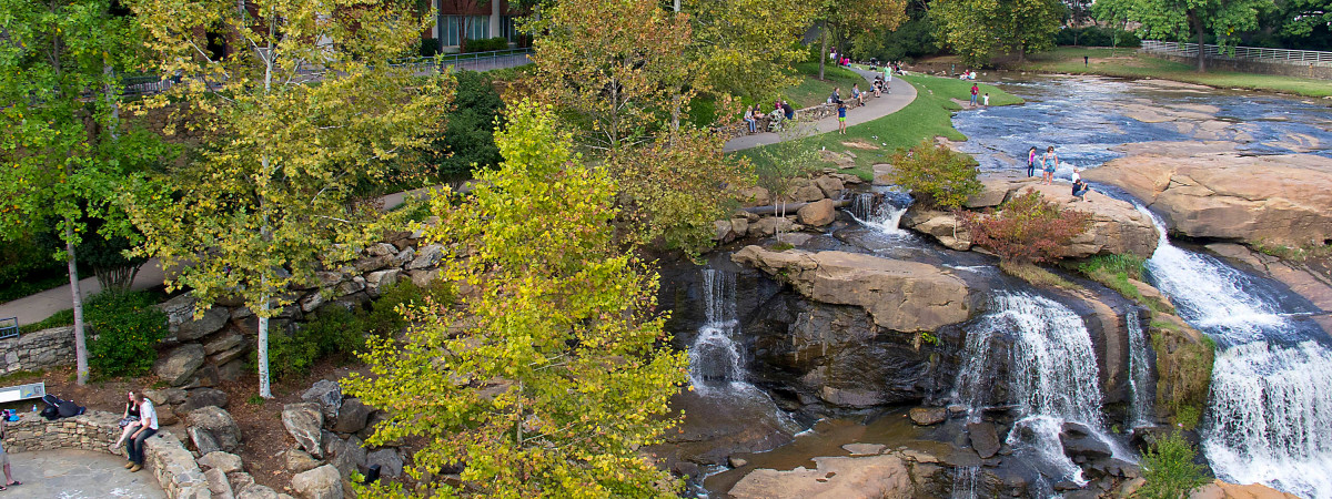 Greenville, Falls Park