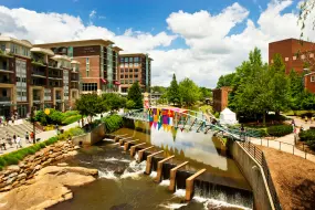 Greenville, Artisphere bridge  | Greenville, Artisphere bridge |   – provided by South Carolina Tourism
