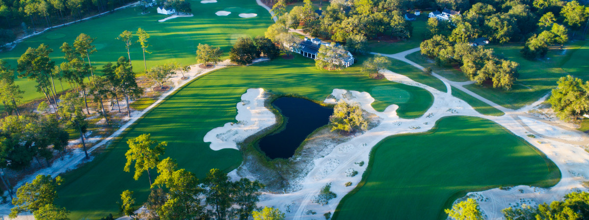 Congaree Golf Club, Ridgeland, Luftaufnahme Club House
Photo by Brian Reynolds