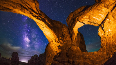 Double Arch / Arches Nationalpark  – provided by Utah Office of Tourism