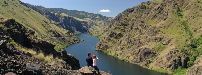 Hells Canyon in Idaho  – provided by Idaho Office of  Tourism