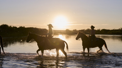 Cowgirls in Wyoming  – provided by Wyoming Office of Tourism