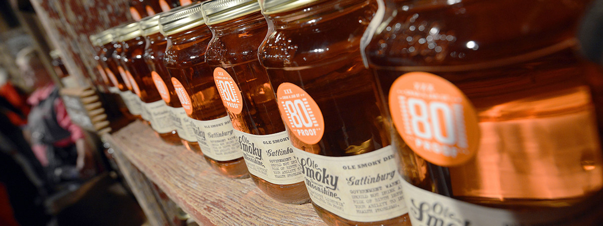 Die Ole Smoky Distillery in Gatlinburg