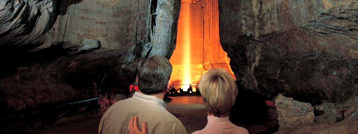 Die Ruby Falls in Chattanooga