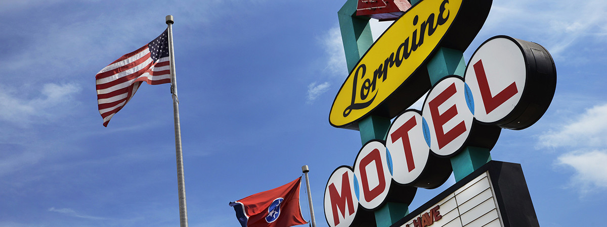 Das ehemalige Lorraine Motel, heute das National Civil Rights Museum in Memphis