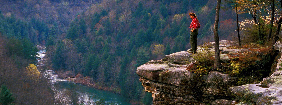 Blick auf den Obed River