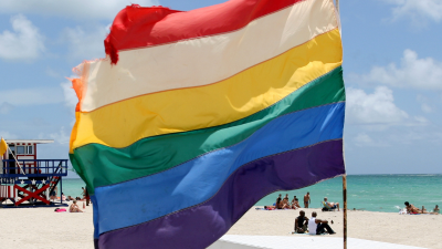 LGBTQ Fahne Miami Beach  – provided by Greater Miami & Miami Beach