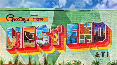 Atlanta Westside Beltline Mural  – provided by Atanta CVB