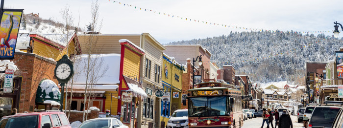 Die Main Street in Park City  – (c) Visit Park City - provided by Park City Chamber of Commerce & Visitors Bureau